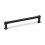 (160mm Handle) Black Industrial Pipe Style Cabinet D Bar Handles 1