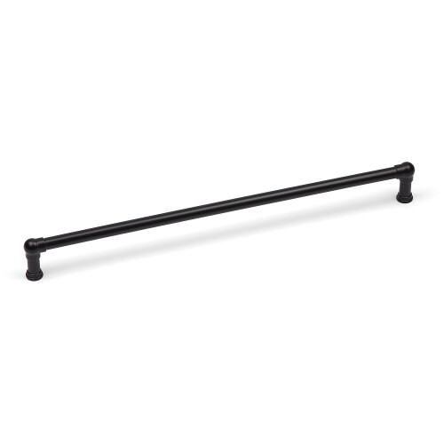 (320mm Handle) Black Industrial Pipe Style Cabinet D Bar Handles