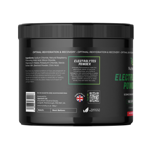 Nutrality Electrolytes Powder 350g | Raspberry Salt 1