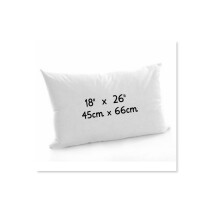 (18''x26'') Oblong Rectangle Hollowfibre Cushion Pads Inner White Scatters Insert Fillers For Home Outdoor Decor in 17 Sizes