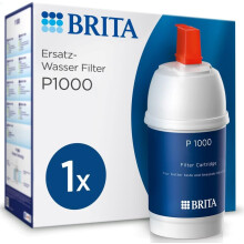 Wasserfilter Kartusche P1000 – Wasserfilter Wasserhahn für BRITA Armaturen mit Kalkfilter – reduziert Kalk, Chlor, Blei, Kupfer &