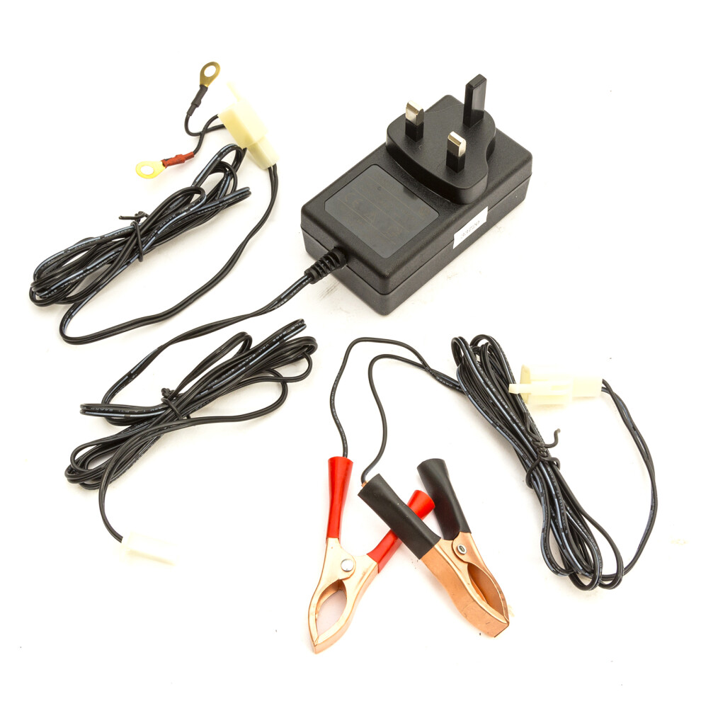 12V Motorcycle Lead Acid Battery Charger Set Automatic Smart Trickle 5056213531843