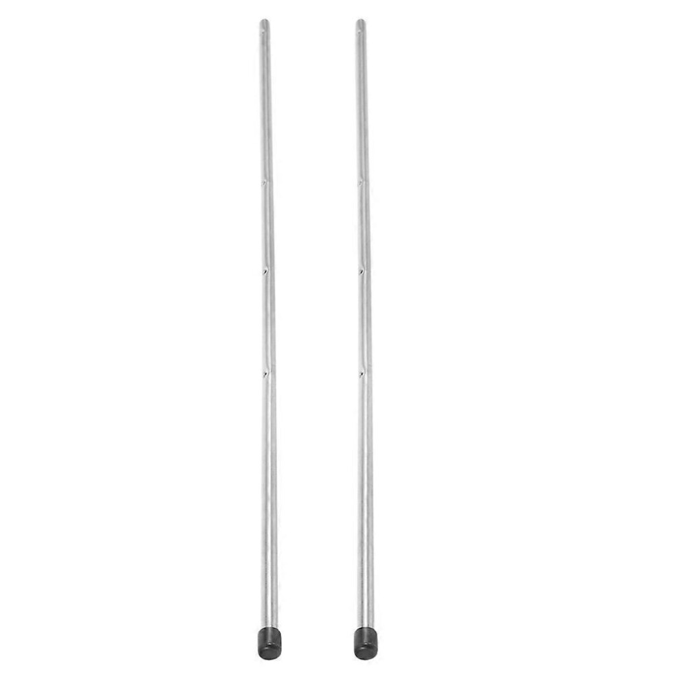 Kricely (As Show, One Size) 2Pcs Operation Pole Table Football Supply Soccer Machine Pole Table Soccer Operation Rod Metal Rod