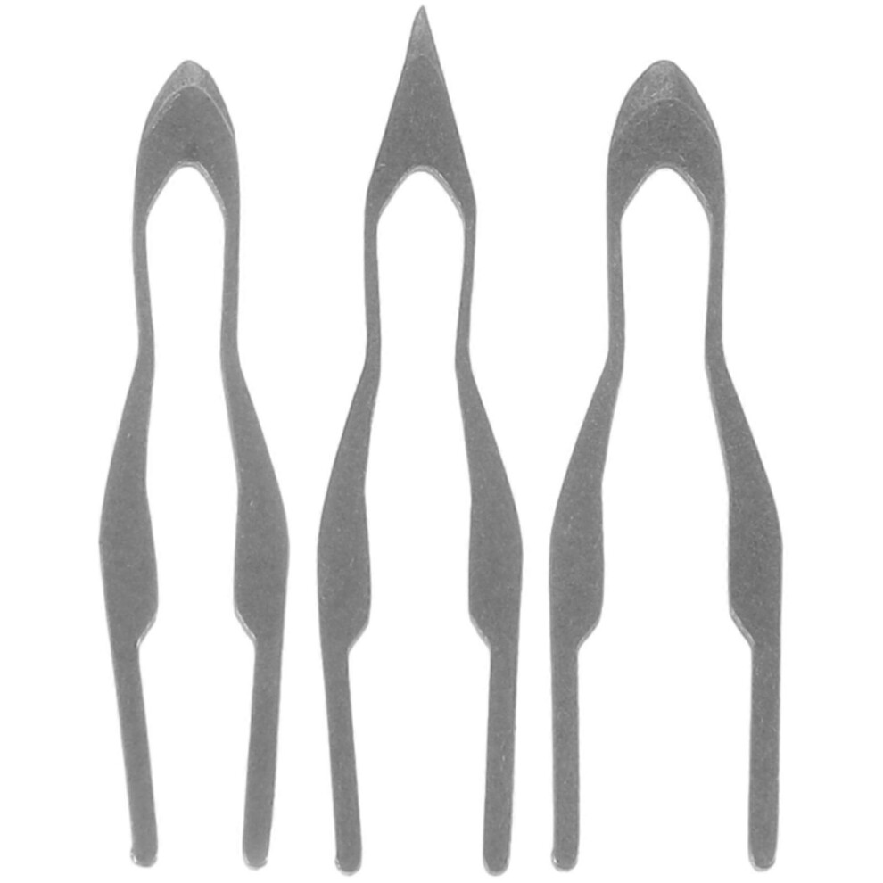 Kricely (As Show, One Size) 3Pcs Wood Burning Tips Pyrography Tips Wooden Burning Wire Nibs Pyrography Wire Pen Nibs