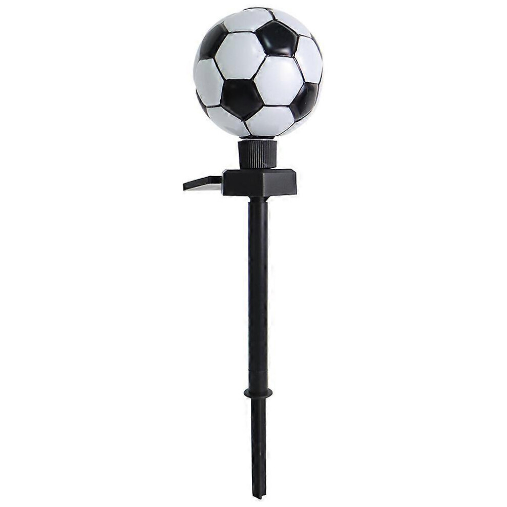 Kricely (As Show, One Size) Yard Lawn Soccer Stake Lamp Lawn Lamp Garden Solar Powered Soccer Lamp Led Stake Solar Lamp