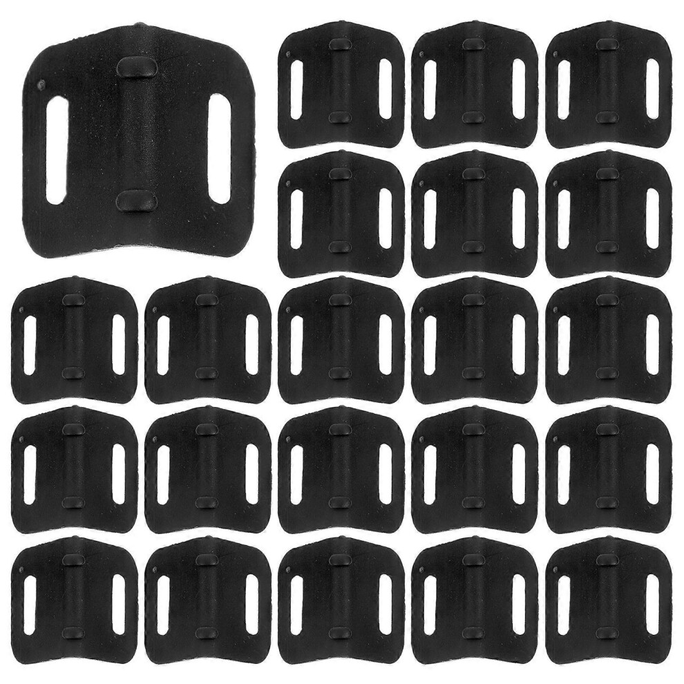 Kricely (As Show, One Size) 100Pcs Corner Protector 20Mm Plastic Corner Protector Shipping Corner Guard