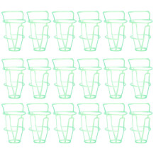 (As show, One size) 36Pcs Portable Infusion Nets Infusion Bottle Net Cages Reusable Plastic Saline Bottle Nets
