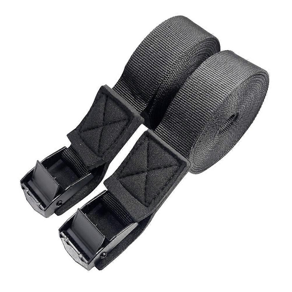 Kricely (As Show, One Size) 1 Pair Tie Down Straps With Cam Buckle Tow Strap For Kayak Canoe Surfboard