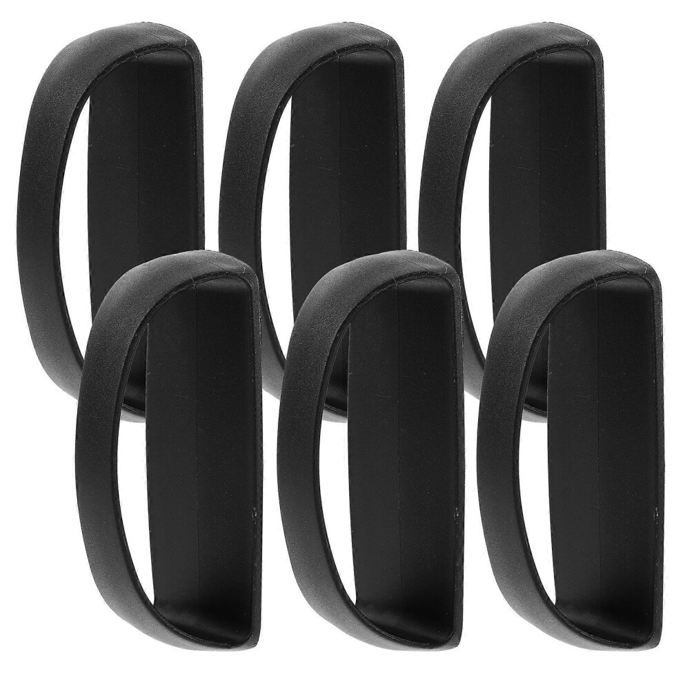 (As Show, One Size) 6Pcs Adhesive Handles Self Stick Cabinet Pulls For Glass Door Wardrobes Cabinets 5062080729429