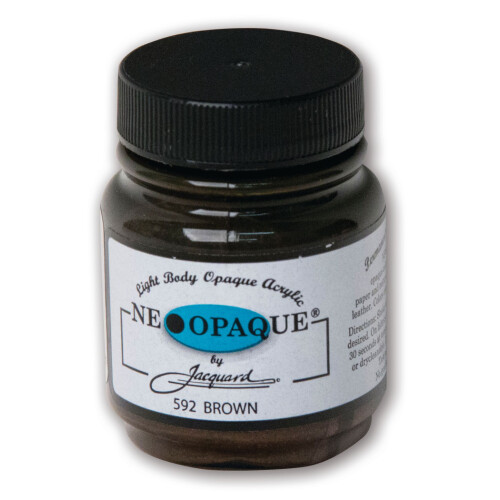 (Brown) Jacquard Neopaque Fabric Paint 2.25oz (64g)