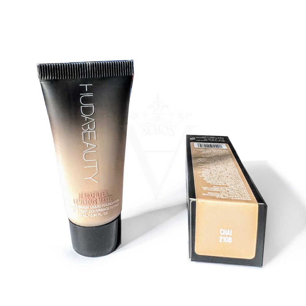 (210B Chai) Huda Beauty FauxFilter Luminous Matte Foundation