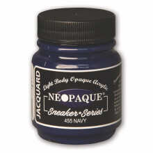 (Navy) Jacquard Neopaque Fabric Paint 2.25oz (64g)