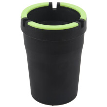Stub Out Glow in the Dark Cup-Style Self-Extinguishing Ashtray - Black