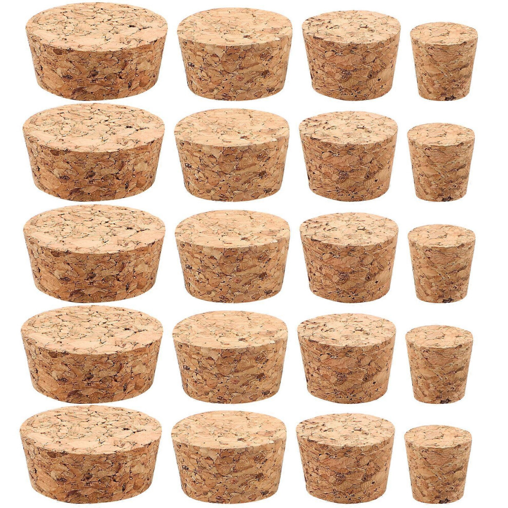 Kricely (As Show, One Size) 40Pcs Wine Bottle Sealer Cork Wine Bottle Corks Glass Bottle Cork Plugs Replacement