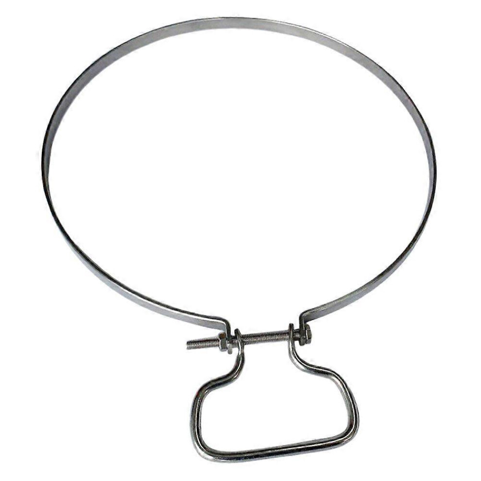 Kricely (As Show, One Size) Chopping Board Hoop Stainless Steel Cutting Board Fixing Ring Heavy Duty Metal Hoop