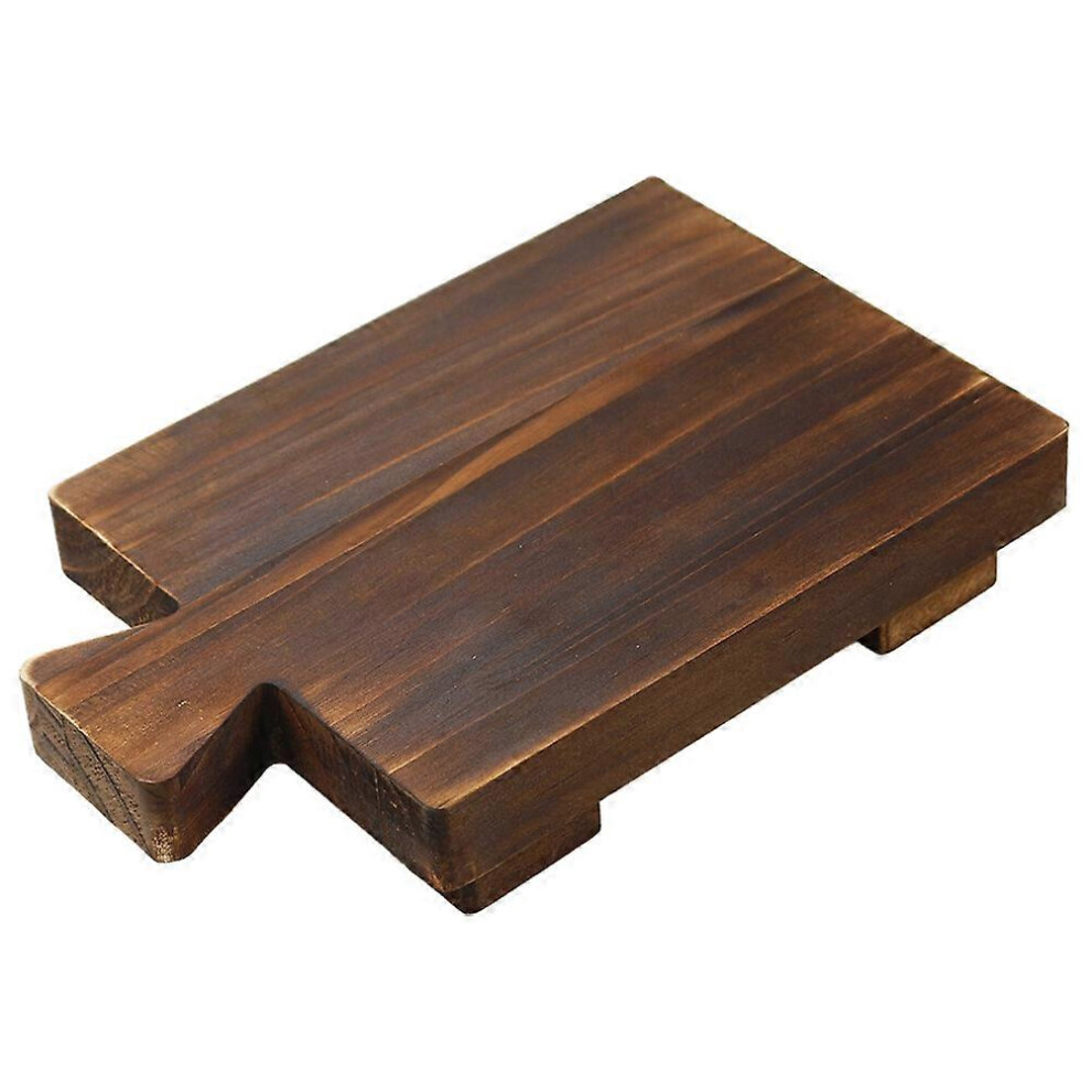 Kricely (As Show, One Size) Bathroom Counter Organizer Wooden Riser Stand Wood Pedestal Stand For Soap Perfume