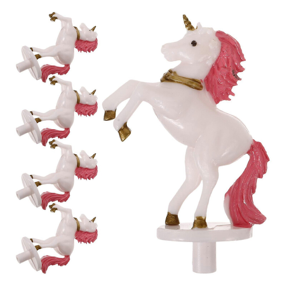 Kricely (As Show, One Size) 5Pcs Musical Box Unicorn Accessory Replacement Unicorn Decor For Music Box