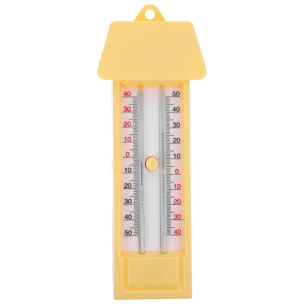 Kricely (As Show, One Size) Portable Maximum And Minimum Thermometer For Indoor Outdoor Garden Greenhouse