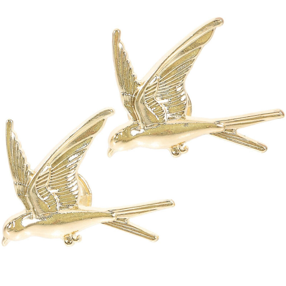 Kricely (As Show, One Size) 2Pcs Cabinet Handles Decorative Door Knobs Interior Door Handle Bird Drawer Knobs