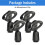 4-Pack Universal Microphone Mount Mic Clip Holder for Mic Stand and Microphone 5