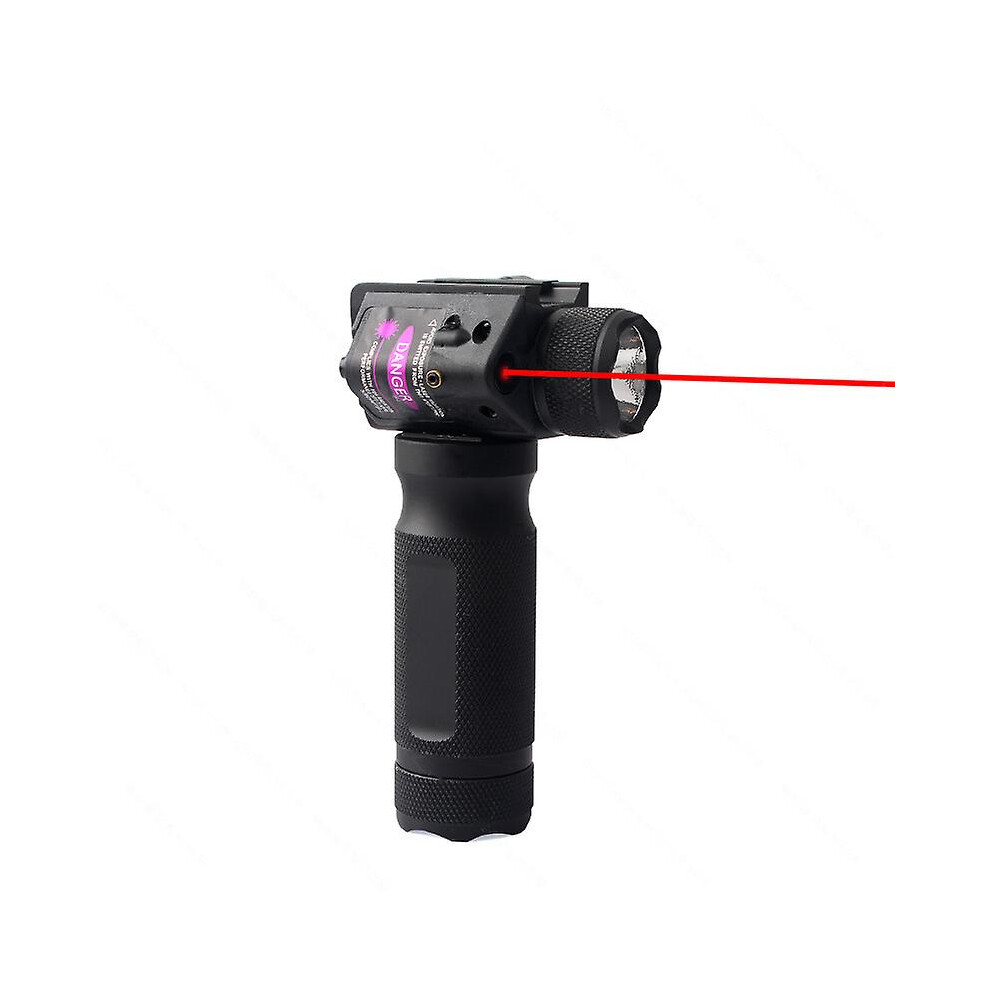 (Red) Combo Hunting Green Red Laser Weapon Pistol Light LED Flashlight Torch