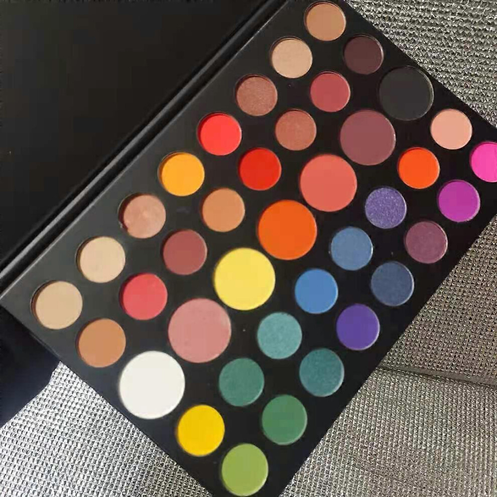 Spiez Blue (As Show, One Size) 39 Colors Nude Shimmer Eyeshadow Pigment Eyeshadow Cosmetic Makeup Palette Eyeshadow