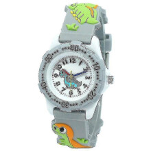 (As show, One size) Silicone 3d Cartoon Children Kids Electronic Watch