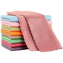 (As show, One size) 10pcs cleaning cloth fish scale cloth microfiber cloth nanoscale cleaning cloth lint free cloth easy clean cloth, no trace high absorption polishing c