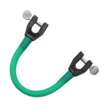 (Dark Green, One size) 2pcs Ski Tip Connector Control Wedge Ski Training Aid Snowboard Connector SHI
