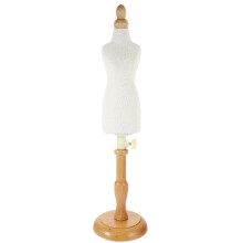 (As show, One size) Clothing Cropped Mannequin Small Mannequin Model Doll Dress Clothing Stand