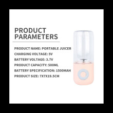 Portable Blender USB Electric Blender Juicer Machine Mini Food Smoothie Hand Held Personal Fruit Press Juicer