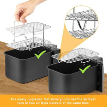 Rack for Ninja Dual 304 Stainless Steel Multi-Layer Dehydrator Rack Toast Rack Accessories