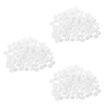 Pakkauksessa 300 kpl koristeellisia 5 mm valkoisia muovireikäporan kansia