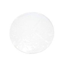 Protector de suelo para silla alta, lavable, impermeable, redondo, transparente, para manualidades y manualidades