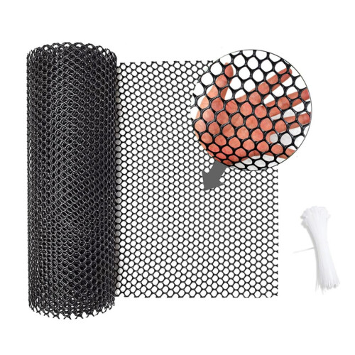 Reusable Plastic Wire Mesh Fence Net Lightweight Durable Hexagonal Mesh DIY Project Garden Courtyard 2