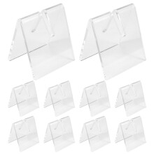 10 STKS Helder Acryl Mes Display Standhouder Zakmes Display Standhouder Zakmes Vitrinekast