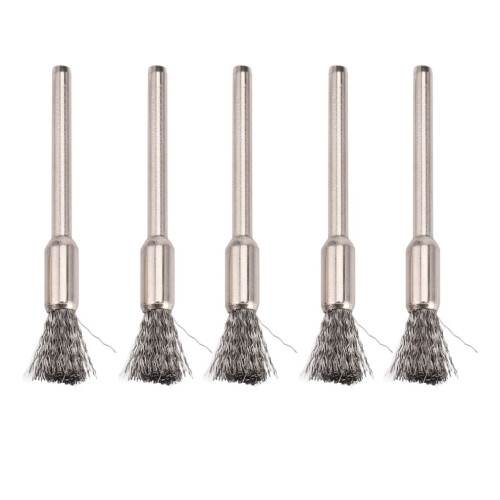 CNNOTEPAD 5pcs Atomizer Wire Coil Steel Brush for Rebuildable