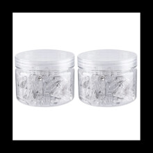 100 kpl Clear Mini Photo Clips Clothesline Clips Clear Clips