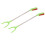 4X Clamp Waste Collector Garbage Claw Garbage End Tool Garden 60CM 3