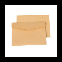 100 Uds Mini sobres de papel Kraft en blanco clásicos Sobres de invitación de boda sobres de regalo
