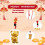 CNNOTEPAD 12 Anhänger 2022 Neujahr Goldene Statue 3