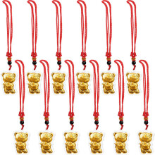 CNNOTEPAD 12 Anhänger 2022 Neujahr Goldene Statue