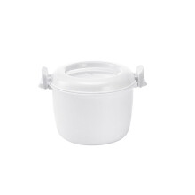 Olla arrocera multifuncional pequeño recipiente para almuerzo horno utensilios de cocina 17,5 x 21 x 14 cm