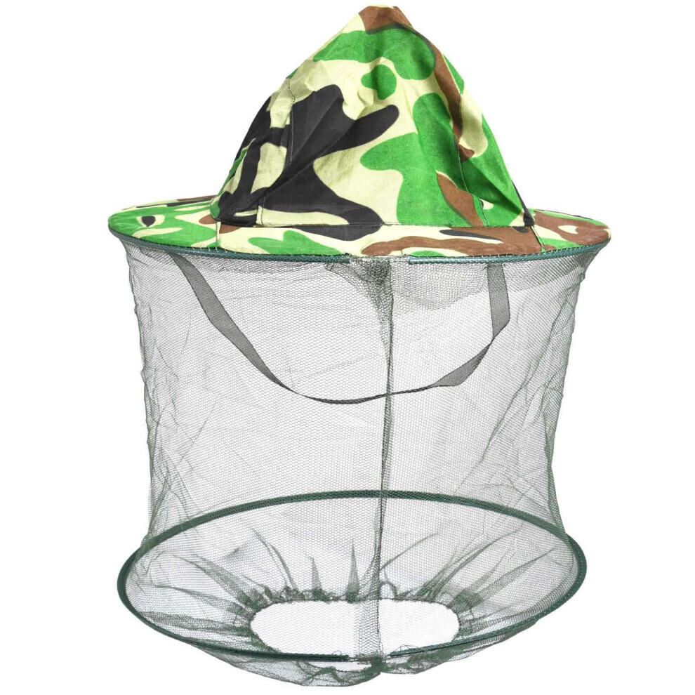 Camouflage Patten Beekeeper Hat Beekeeping Face Mask-image-OPC-PG79RK7-NEW