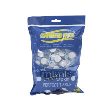 100 stuks gecomprimeerde wegwerphanddoeken, pilcapsules, washandjes, reizen, kamperen