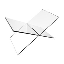Acryl boekenplank transparant display leesplank klein