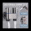 Mini robinet multifonction en laiton 1 en 2 sorties pour machine à laver à double commande, robinet chromé pour machine 1