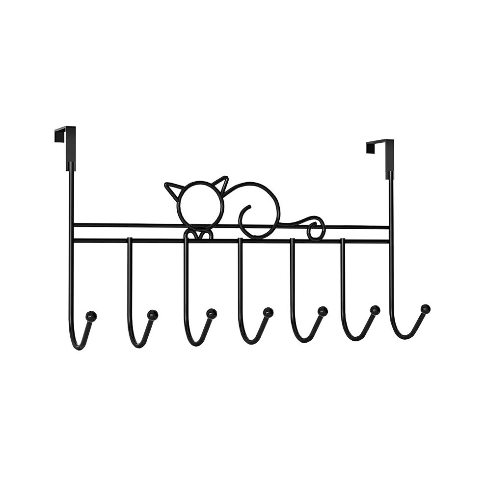 Sur la porte crochet salle de bain cintre manteau vêtements chapeau sac porte-serviettes support suspendu