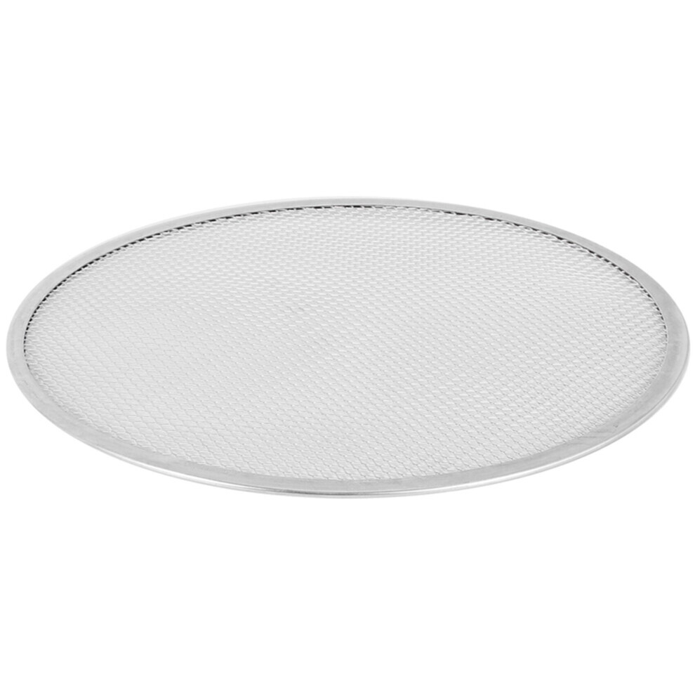 Filet de maille de grille de Barbecue de plaque de cuisson de four à pizza rond professionnel (14 pouces)