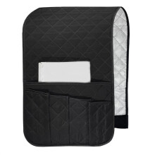 Sofa-Armlehnen-Organizer, Fernbedienungshalter, Nicht-Sessel-Halter für Couch-Liegestuhl, mit 5 Taschen für Bücher